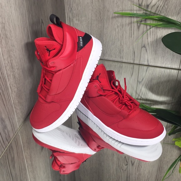 Nike WMNS Jordan Fadeaway (GS) gym red/black-white - Picture 4 of 8